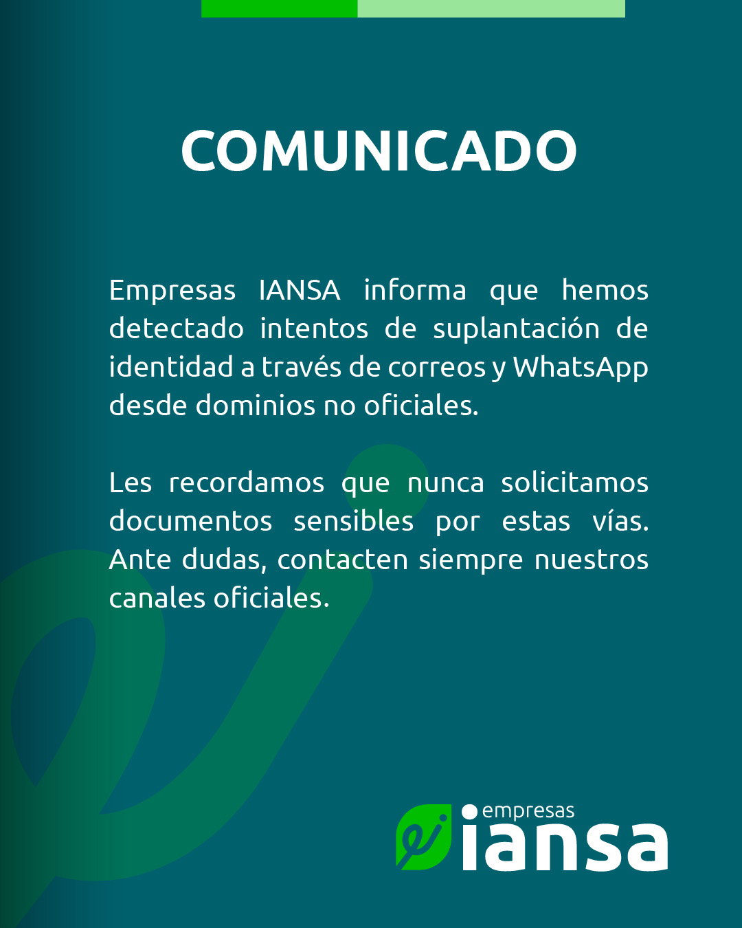 Comunicado